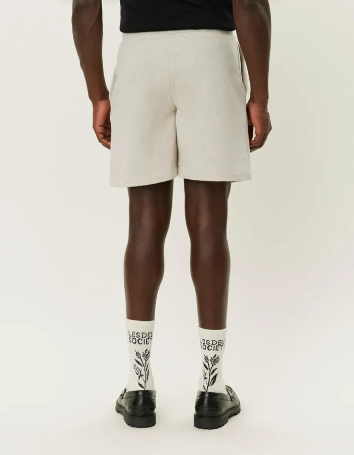 Shorts Men Les Deux Dexter Sweatshorts 8211 Ivory Melange