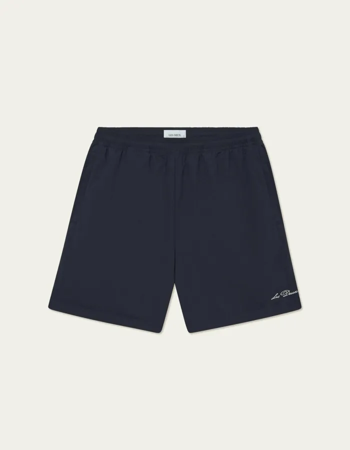 Shorts Men Les Deux Smith Track Shorts 8211 Dark Navy