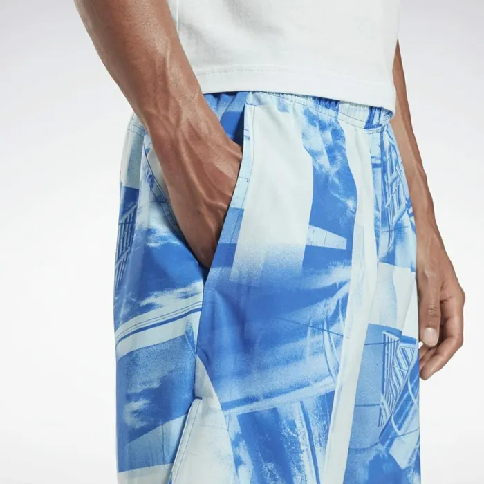 Shorts Mens Reebok Austin II Shorts Chalk Blue