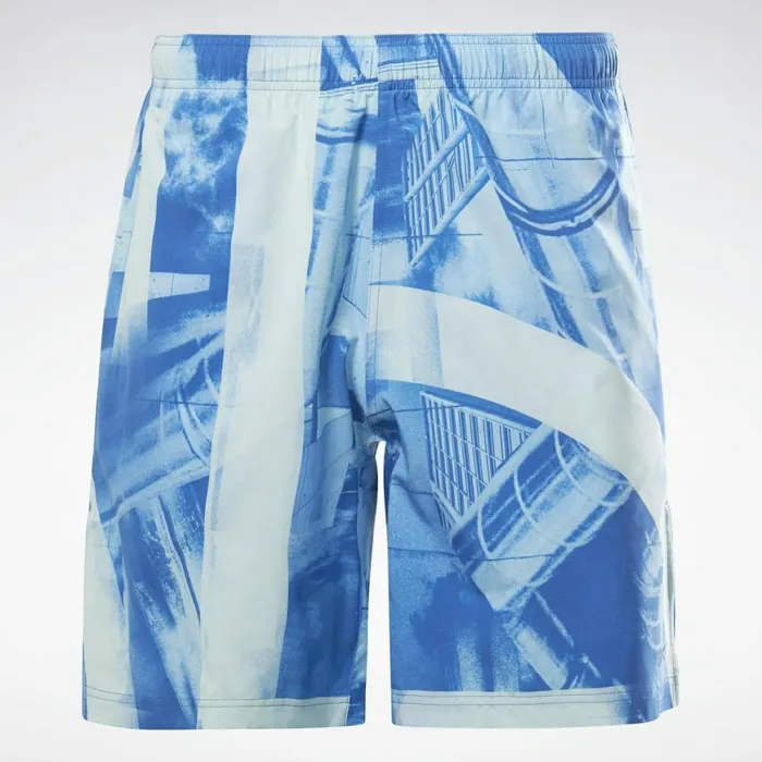 Shorts Mens Reebok Austin II Shorts Chalk Blue