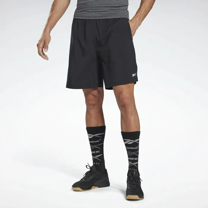 Shorts Mens Reebok Austin Solid Shorts Black