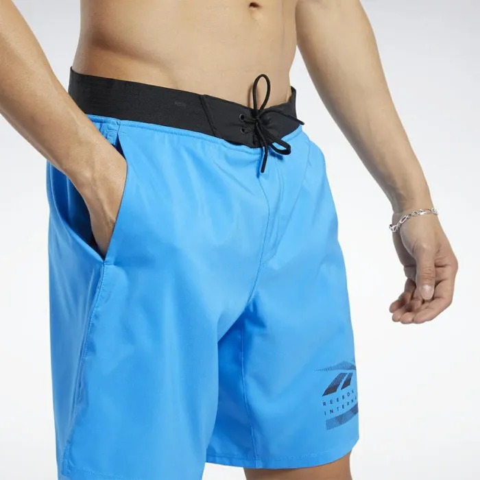 Shorts Mens Reebok Epic Lightweight Shorts Horizon Blue