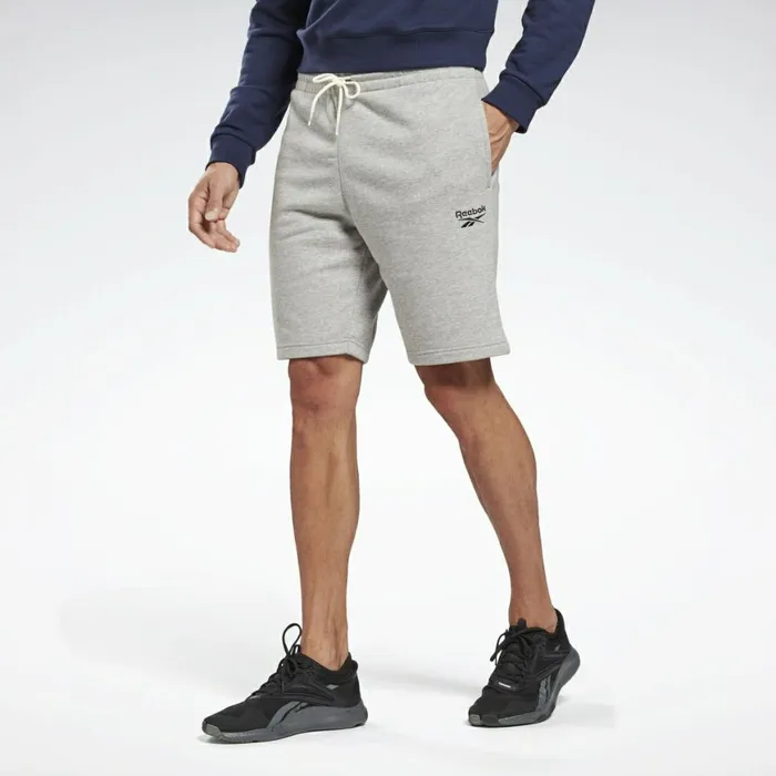 Shorts Mens Reebok Identity Shorts Medium Grey Heather