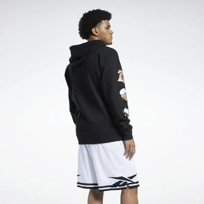 Shorts Mens Reebok Iverson Elements Of AI Fleece Hoodie Multi