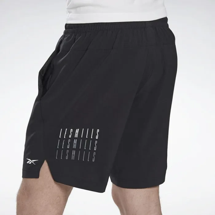 Shorts Mens Reebok LES MILLS 9Inch Shorts Black