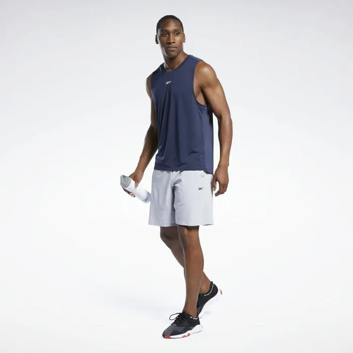 Shorts Mens Reebok Les Mills Epic Shorts Pure Grey 3