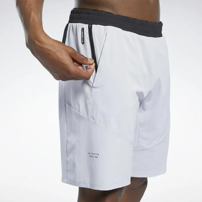 Shorts Mens Reebok Les Mills Epic Shorts Pure Grey 3