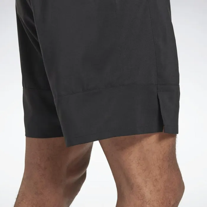 Shorts Mens Reebok Running Essentials 7Inch Woven Shorts Black