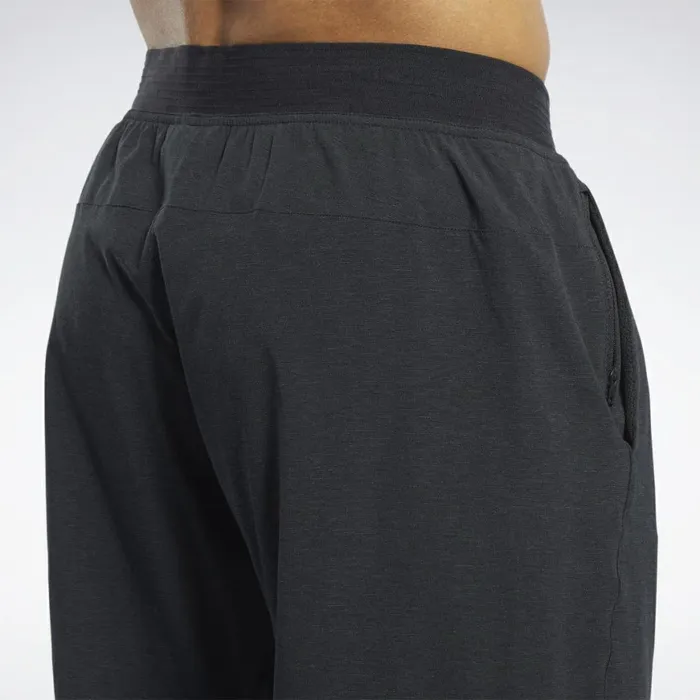 Shorts Mens Reebok Textured Epic Shorts Black