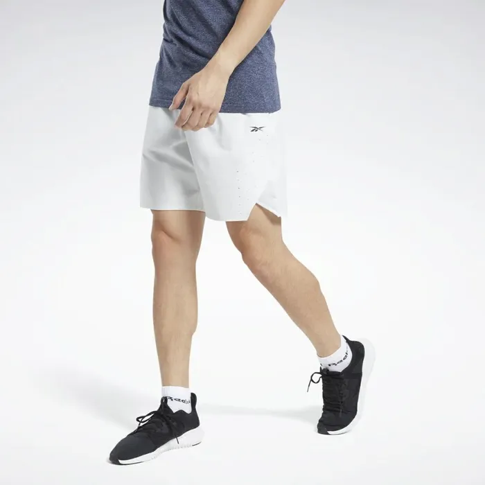 Shorts Mens Reebok United By Fitness Epic Shorts True Grey 1