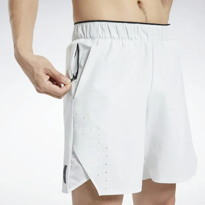 Shorts Mens Reebok United By Fitness Epic Shorts True Grey 1