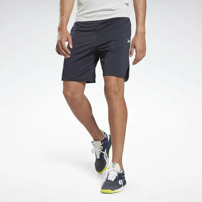 Shorts Mens Reebok Workout Ready Mlange Shorts Vector Navy