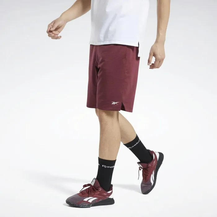 Shorts Mens Reebok Workout Ready Shorts Maroon