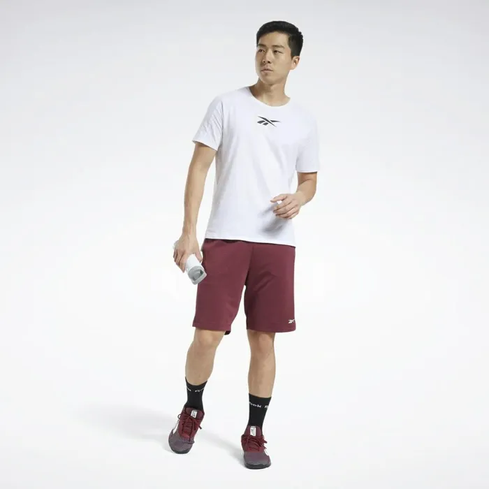Shorts Mens Reebok Workout Ready Shorts Maroon