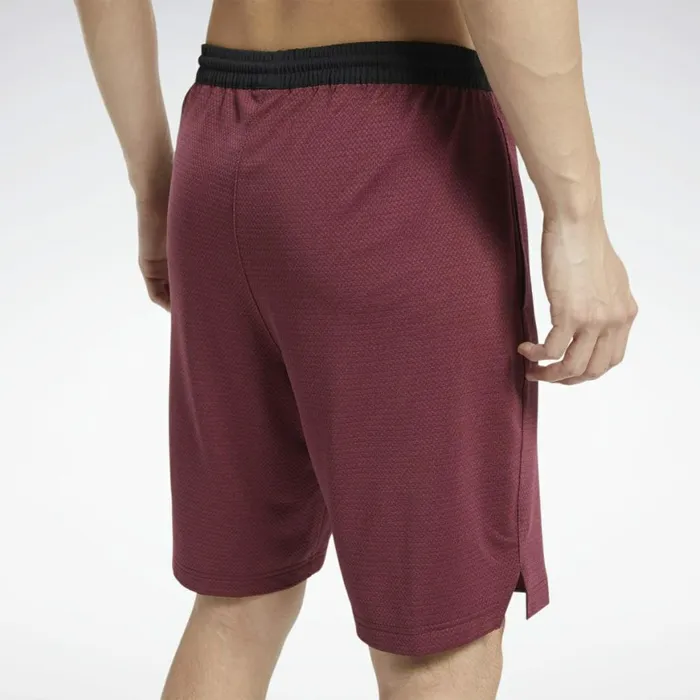 Shorts Mens Reebok Workout Ready Shorts Maroon