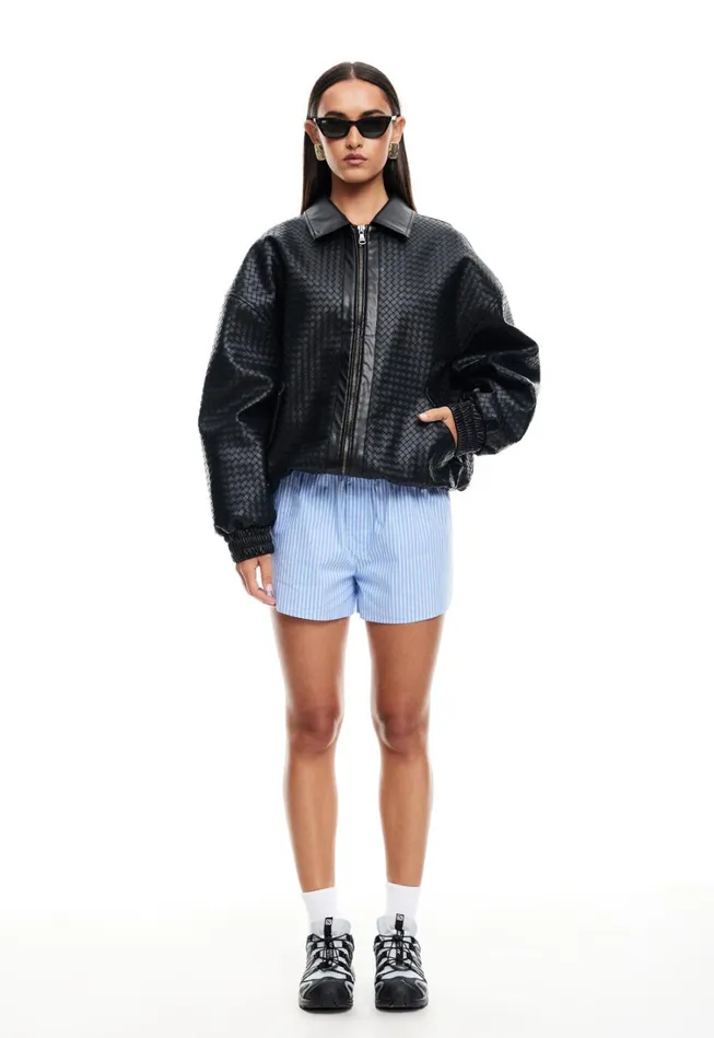 Shorts Women Lioness Fashion COBAIN SHORTS Blue Stripe