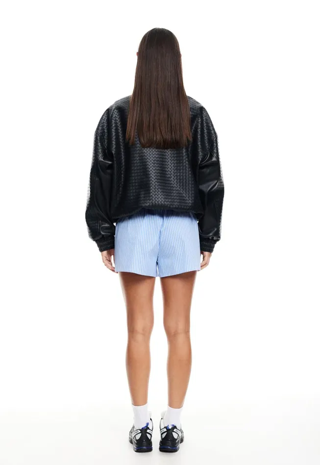 Shorts Women Lioness Fashion COBAIN SHORTS Blue Stripe