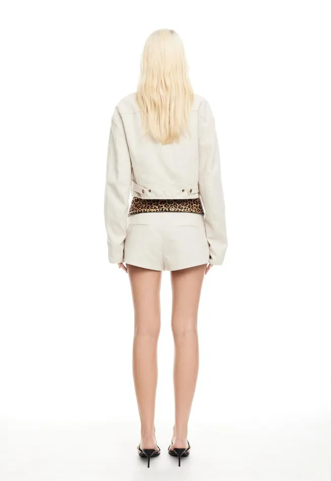 Shorts Women Lioness Fashion LEO SHORT Beige Shorts Women Lioness Fashion LEO SHORT Beige