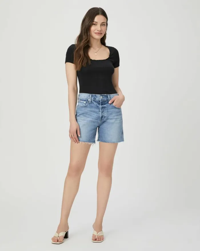 Shorts Women PAIGE Finn Short 8211 Aniyah Distressed