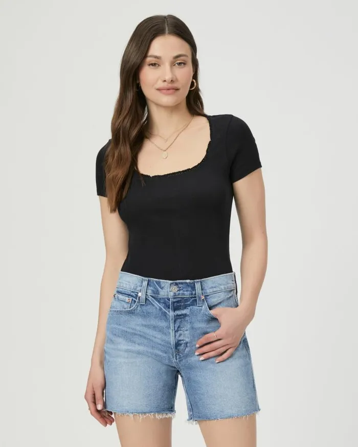 Shorts Women PAIGE Finn Short 8211 Aniyah Distressed Shorts Women PAIGE Finn Short 8211 Aniyah Distressed
