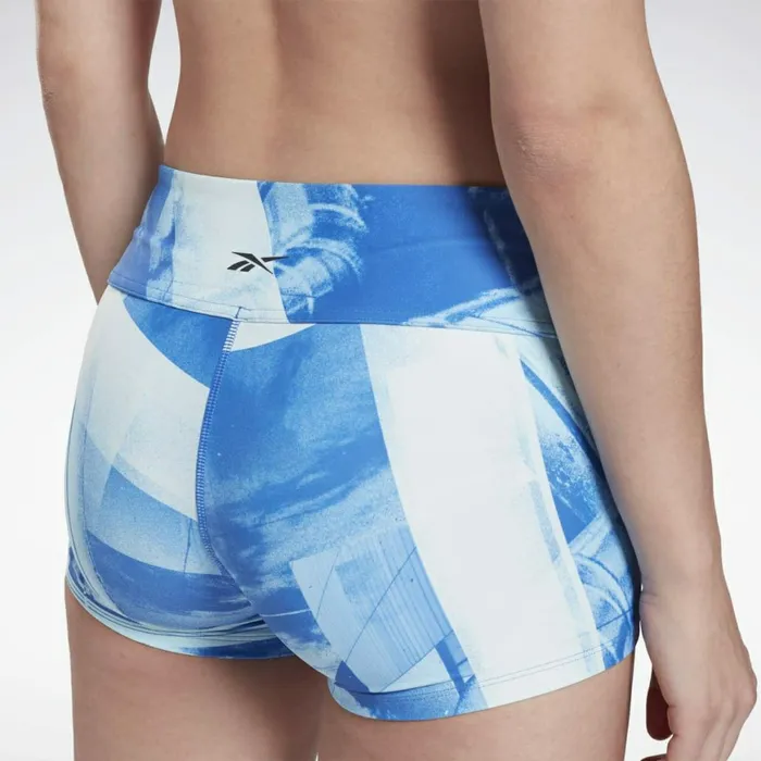 Shorts Womens Reebok Chase Bootie Shorts Chalk Blue