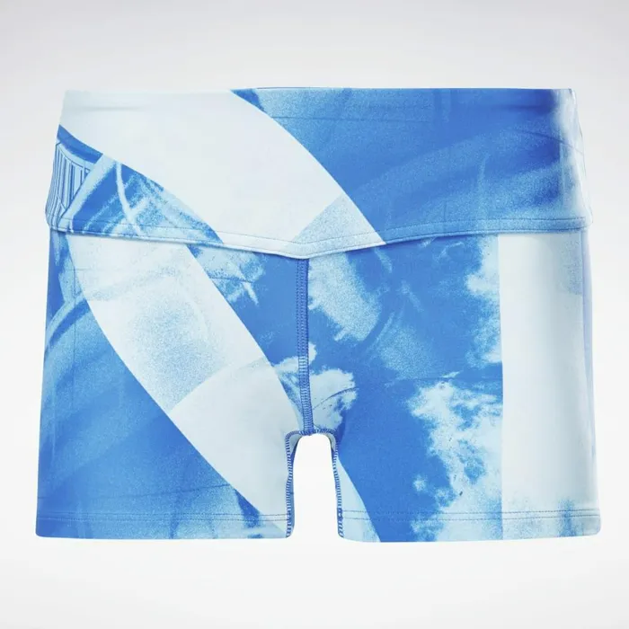 Shorts Womens Reebok Chase Bootie Shorts Chalk Blue