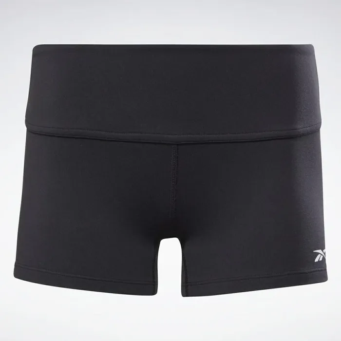 Shorts Womens Reebok Chase Solid Booty Shorts Black