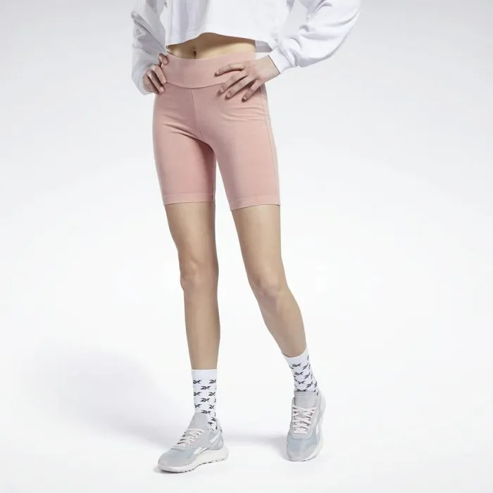 Shorts Womens Reebok Classics Natural Dye Legging Shorts Frost Berry