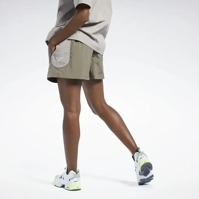 Shorts Womens Reebok Classics Resort Shorts Trek Grey