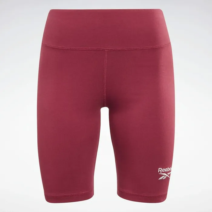 Shorts Womens Reebok Identity Fitted Logo Shorts Punch Berry