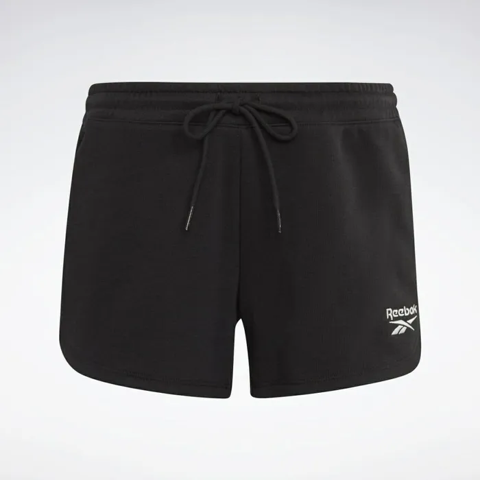 Shorts Womens Reebok Identity French Terry Shorts Black