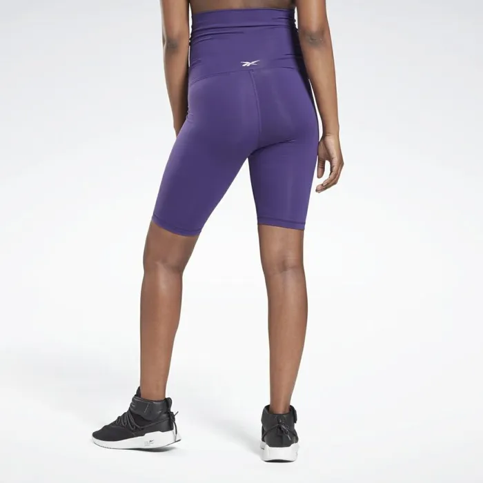 Shorts Womens Reebok Maternity Bike Shorts Dark Orchid
