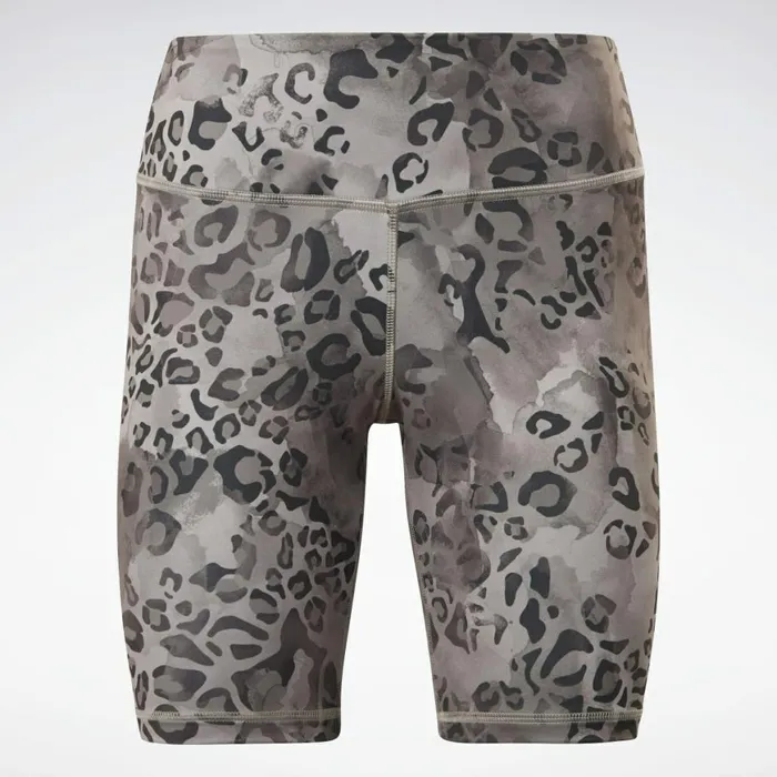 Shorts Womens Reebok Modern Safari Bike Shorts Grey