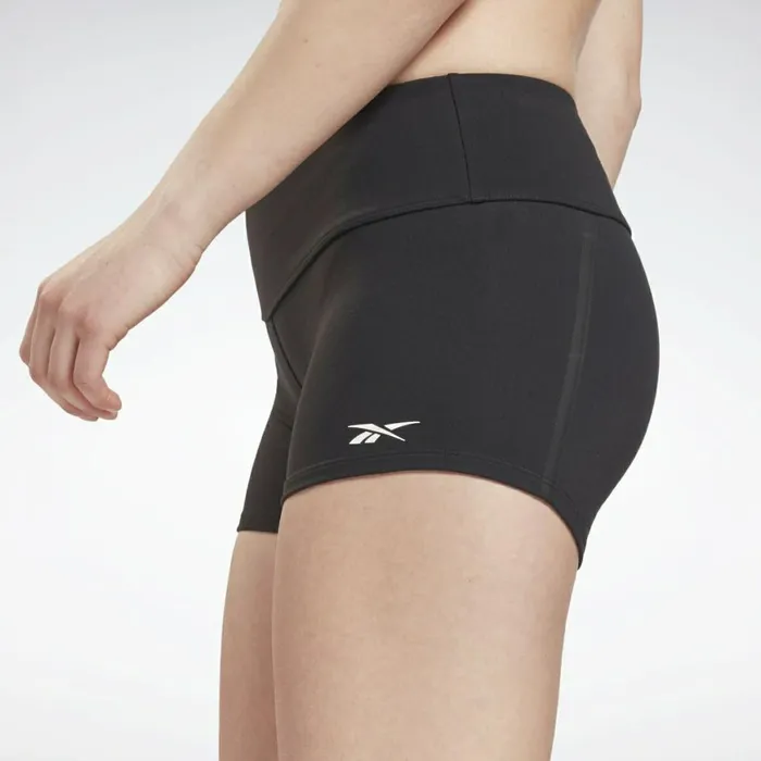 Shorts Womens Reebok United By Fitness Chase Bootie Shorts Black