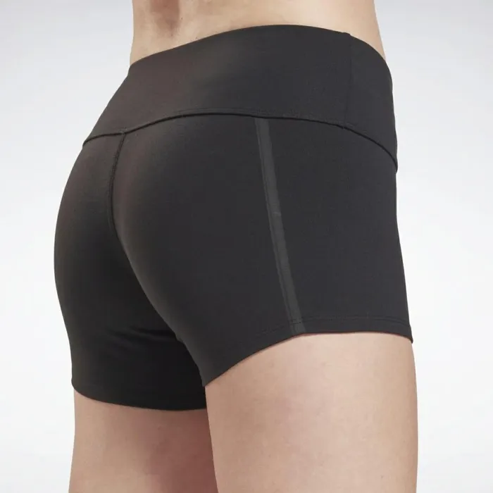 Shorts Womens Reebok United By Fitness Chase Bootie Shorts Black