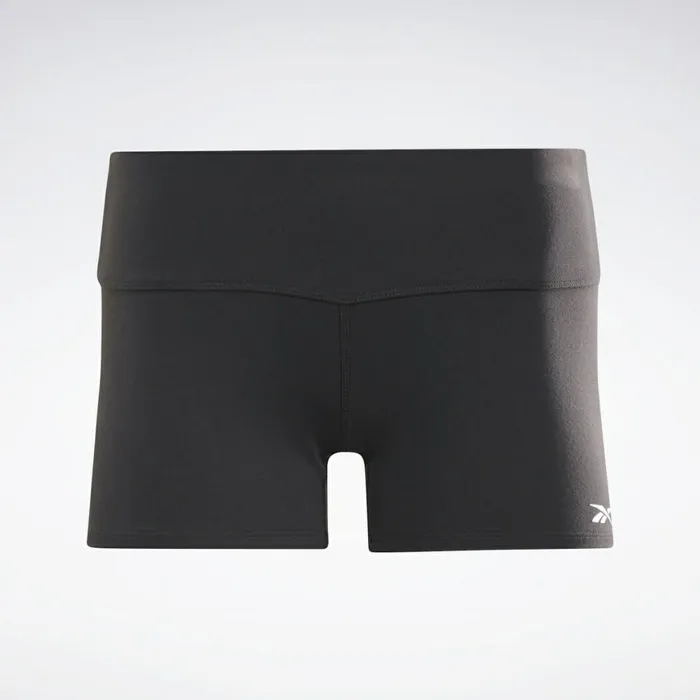 Shorts Womens Reebok United By Fitness Chase Bootie Shorts Black