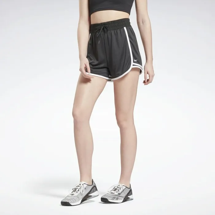 Shorts Womens Reebok Workout Ready HighRise Shorts Night Black