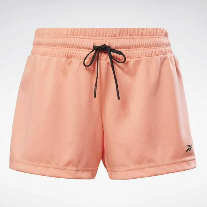 Shorts Womens Reebok Workout Ready Shorts Twisted Coral