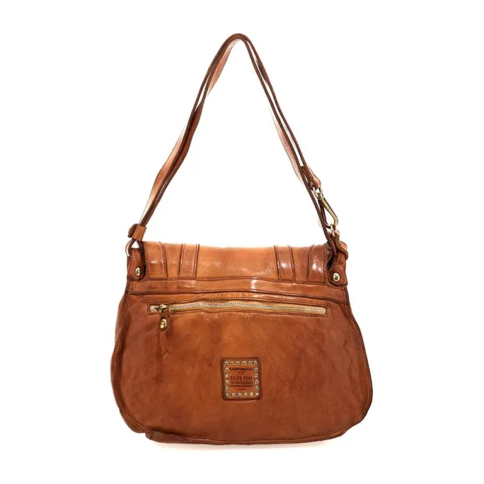 ShoulderHobo Bag Women Campomaggi Arya Cognac ShoulderHobo Bag Women Campomaggi Arya Cognac