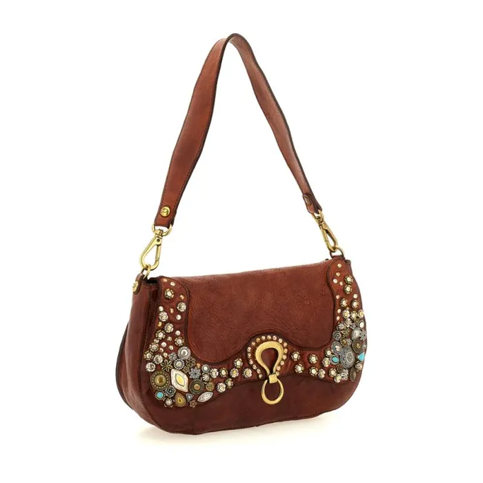 ShoulderHobo Bag Women Campomaggi Bella Di Notte Cognac ShoulderHobo Bag Women Campomaggi Bella Di Notte Cognac