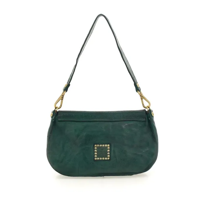 ShoulderHobo Bag Women Campomaggi Bella Di Notte Green ShoulderHobo Bag Women Campomaggi Bella Di Notte Green