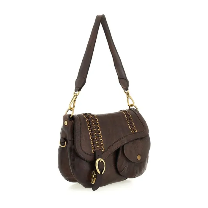 ShoulderHobo Bag Women Campomaggi Dalia Brown ShoulderHobo Bag Women Campomaggi Dalia Brown