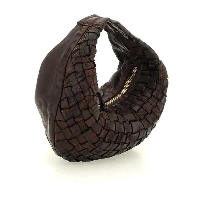 ShoulderHobo Bag Women Campomaggi Edera Brown ShoulderHobo Bag Women Campomaggi Edera Brown