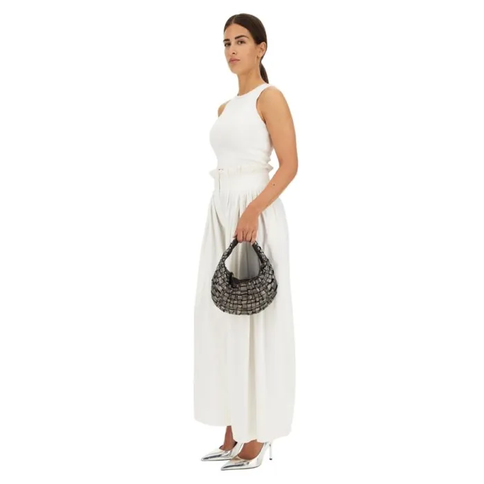 ShoulderHobo Bag Women Campomaggi Edera Lux Grey