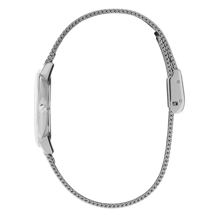 Signature Watches Women Olivia Burton 28mm Butterfly Ultra Slim Silver Mesh Watch