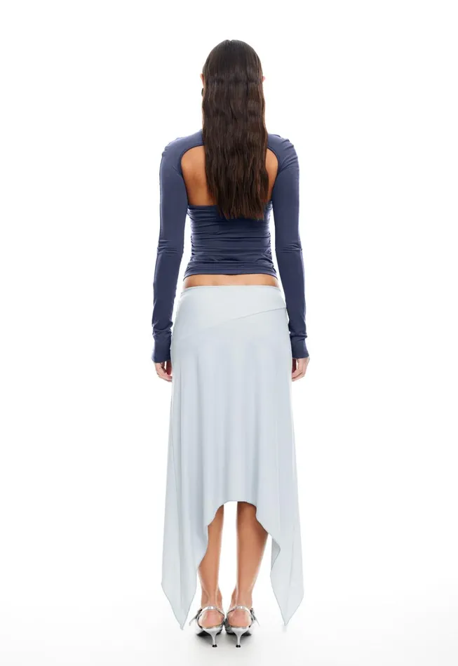 Skirts Women Lioness Fashion CHERIE MIDI SKIRT Smoke Skirts Women Lioness Fashion CHERIE MIDI SKIRT Smoke