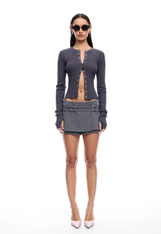 Skirts Women Lioness Fashion DEUCE SKORT Grey Skirts Women Lioness Fashion DEUCE SKORT Grey