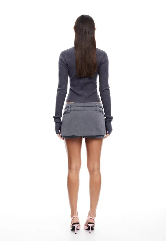Skirts Women Lioness Fashion DEUCE SKORT Grey Skirts Women Lioness Fashion DEUCE SKORT Grey