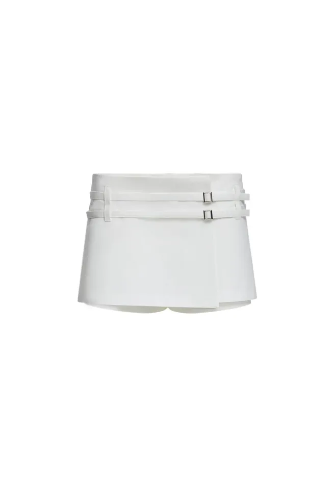 Skirts Women Lioness Fashion DEUCE SKORT Ivory Skirts Women Lioness Fashion DEUCE SKORT Ivory