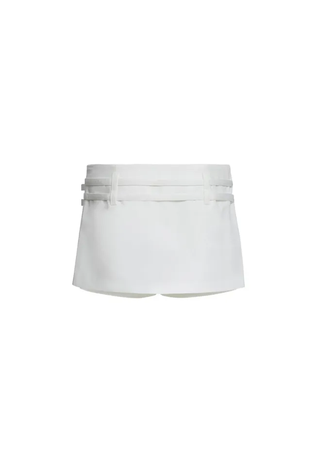 Skirts Women Lioness Fashion DEUCE SKORT Ivory Skirts Women Lioness Fashion DEUCE SKORT Ivory